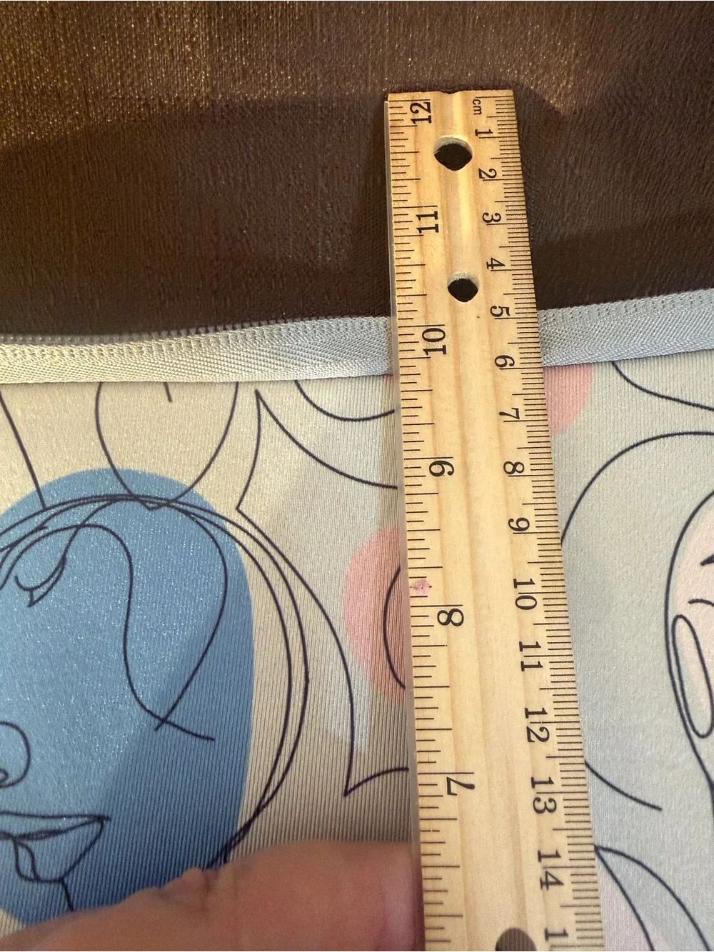 Neutral Face Pattern Tablet Sleeve in Pink & Blue